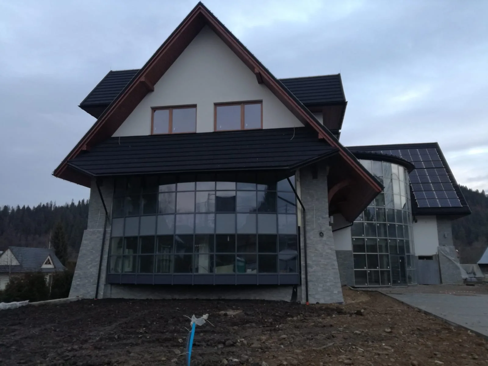 Aluminium-glass façades - Białka Tatrzańska, Poland, FIRKUS project
