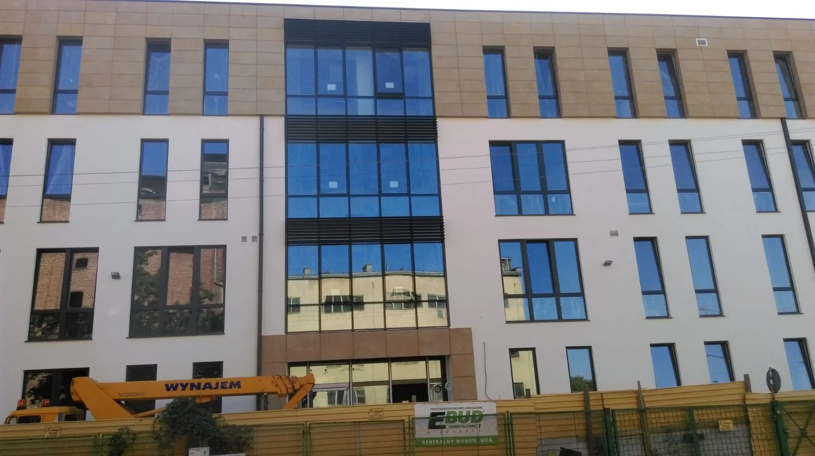 Aluminium-glass façades - FIRKUS project, Stargard, Poland